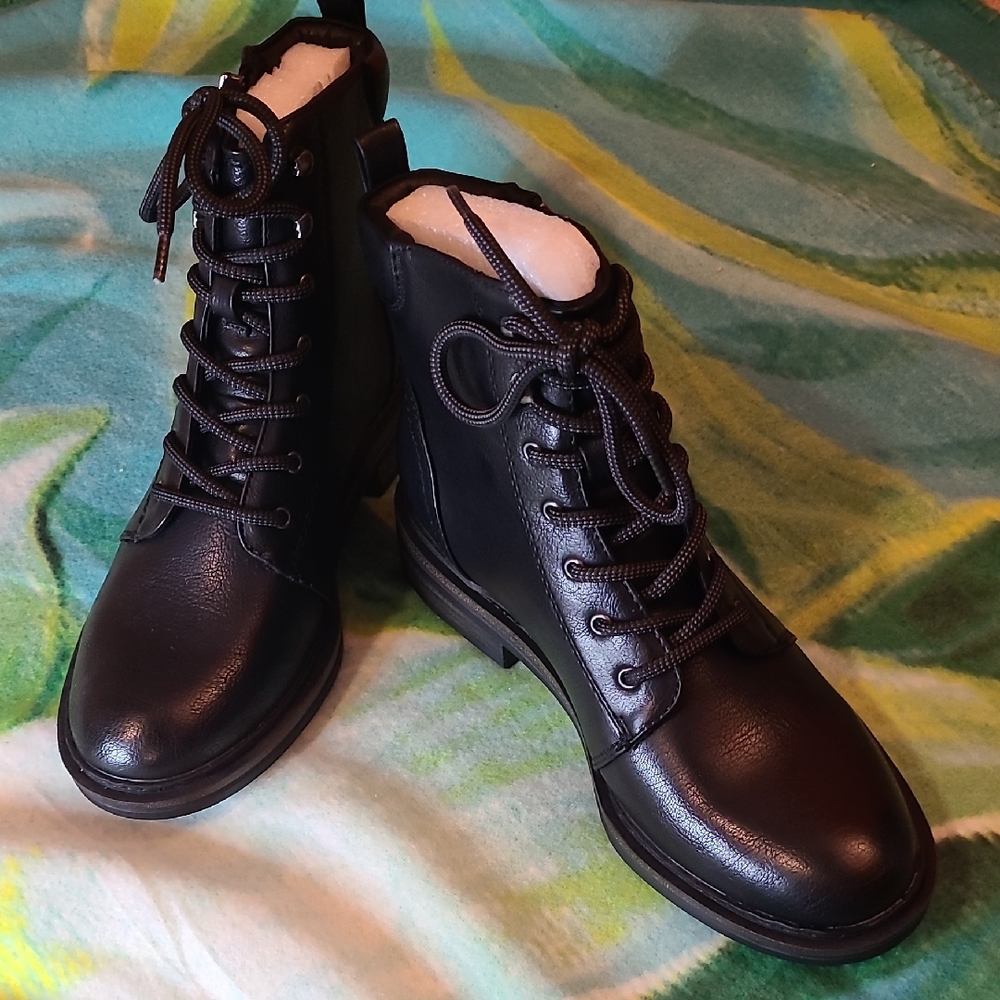 Black Combat Boots